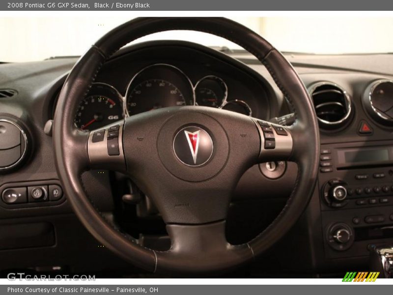 Black / Ebony Black 2008 Pontiac G6 GXP Sedan
