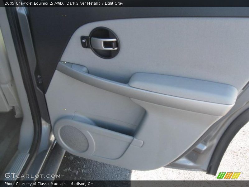 Dark Silver Metallic / Light Gray 2005 Chevrolet Equinox LS AWD