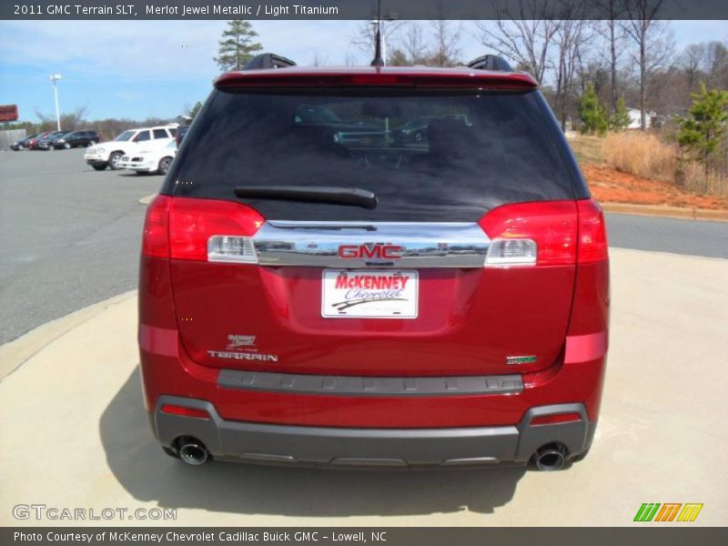 Merlot Jewel Metallic / Light Titanium 2011 GMC Terrain SLT