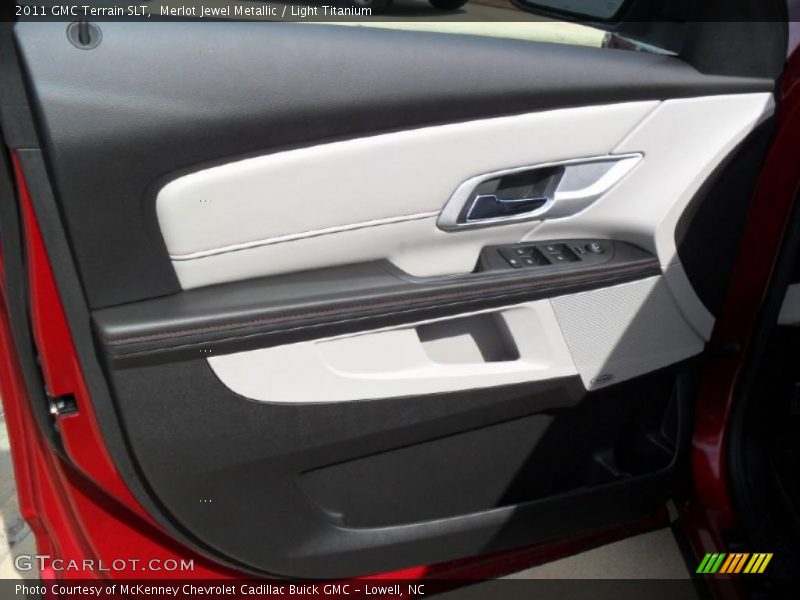 Merlot Jewel Metallic / Light Titanium 2011 GMC Terrain SLT