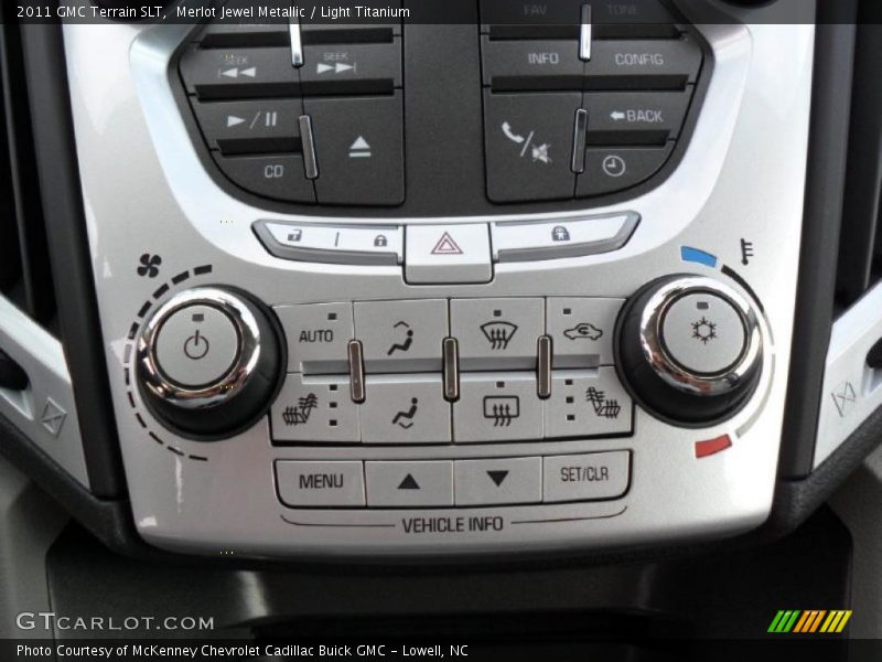 Merlot Jewel Metallic / Light Titanium 2011 GMC Terrain SLT