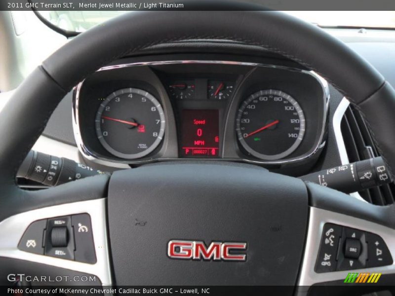 Merlot Jewel Metallic / Light Titanium 2011 GMC Terrain SLT