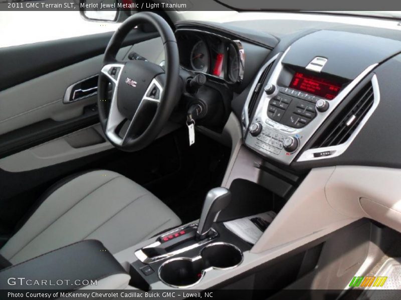 Merlot Jewel Metallic / Light Titanium 2011 GMC Terrain SLT