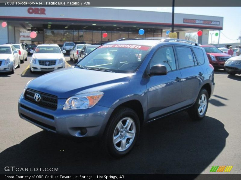 Pacific Blue Metallic / Ash 2008 Toyota RAV4 I4