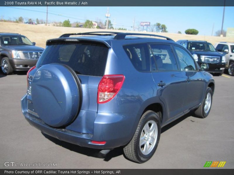 Pacific Blue Metallic / Ash 2008 Toyota RAV4 I4