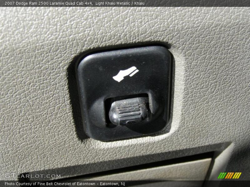 Light Khaki Metallic / Khaki 2007 Dodge Ram 2500 Laramie Quad Cab 4x4