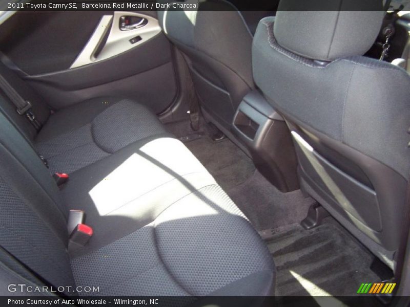 Barcelona Red Metallic / Dark Charcoal 2011 Toyota Camry SE