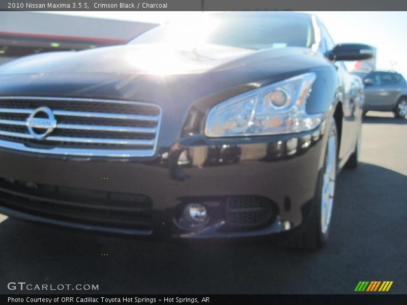 Crimson Black / Charcoal 2010 Nissan Maxima 3.5 S