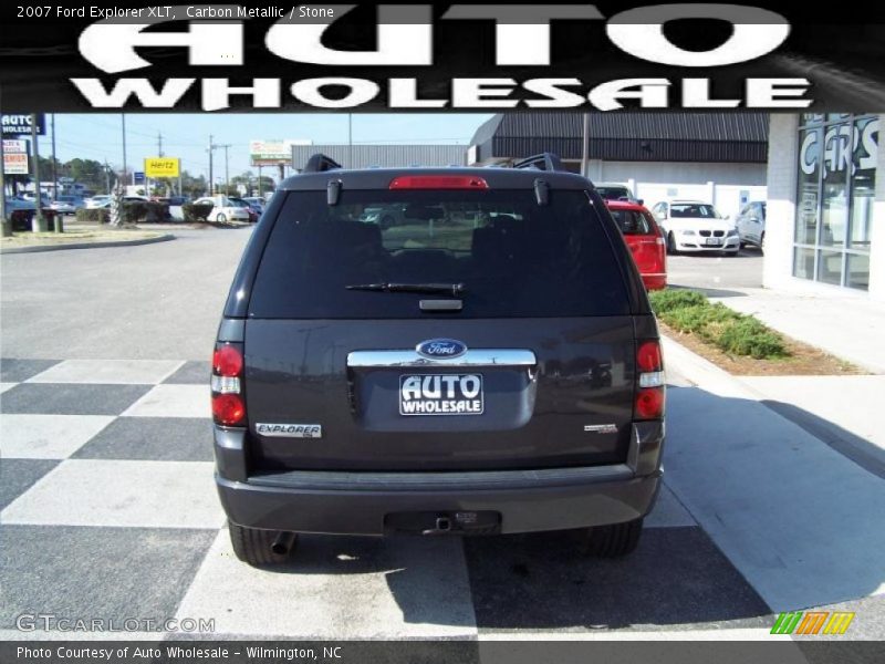 Carbon Metallic / Stone 2007 Ford Explorer XLT