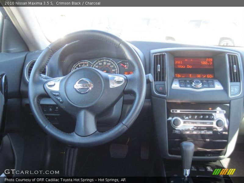 Crimson Black / Charcoal 2010 Nissan Maxima 3.5 S