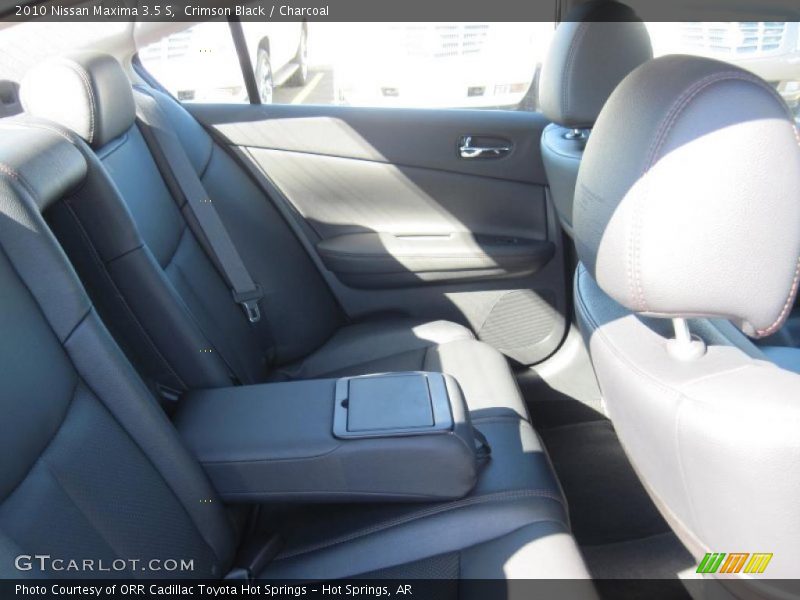 Crimson Black / Charcoal 2010 Nissan Maxima 3.5 S