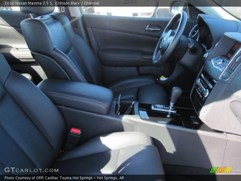 Crimson Black / Charcoal 2010 Nissan Maxima 3.5 S