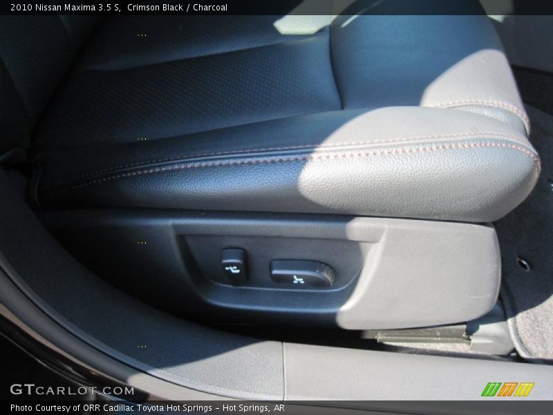 Crimson Black / Charcoal 2010 Nissan Maxima 3.5 S