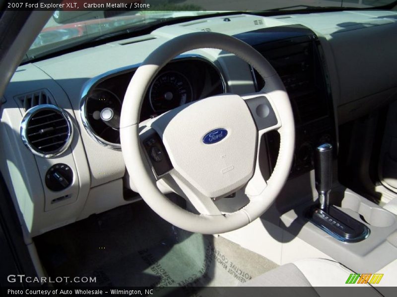 Carbon Metallic / Stone 2007 Ford Explorer XLT