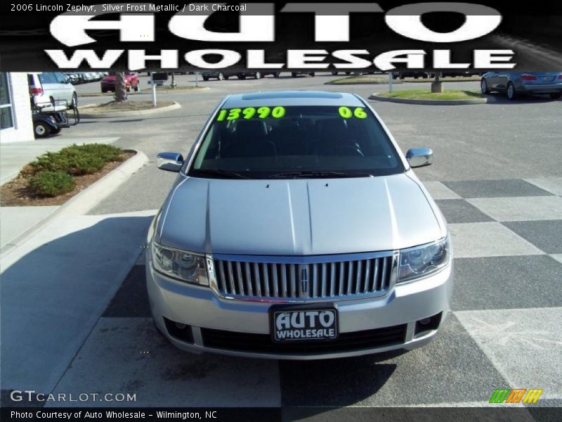 Silver Frost Metallic / Dark Charcoal 2006 Lincoln Zephyr
