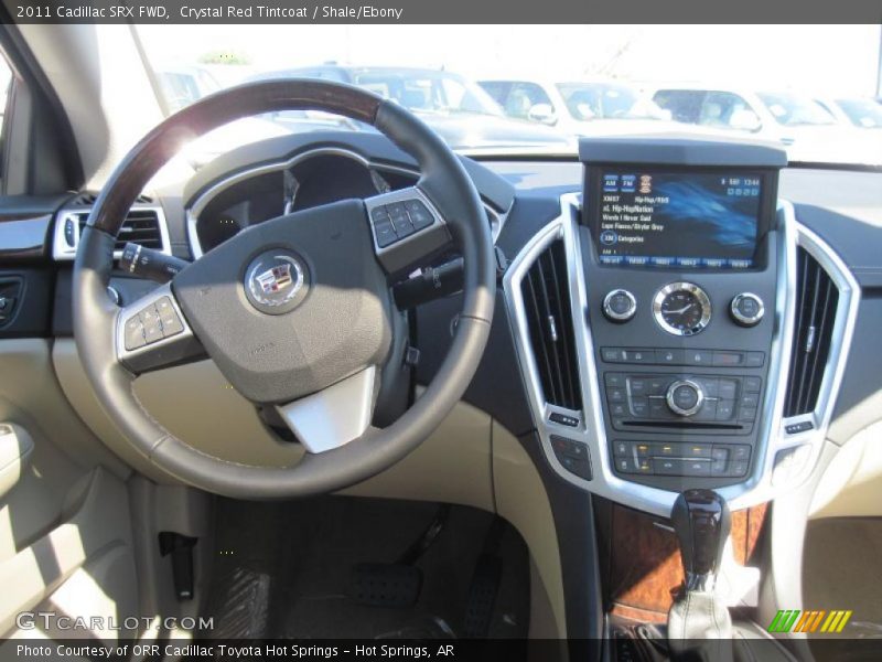 Crystal Red Tintcoat / Shale/Ebony 2011 Cadillac SRX FWD