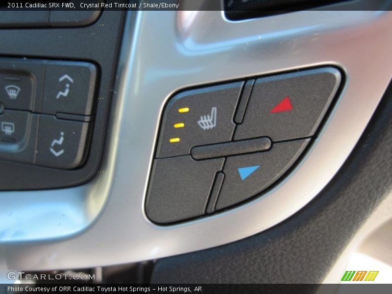 Crystal Red Tintcoat / Shale/Ebony 2011 Cadillac SRX FWD