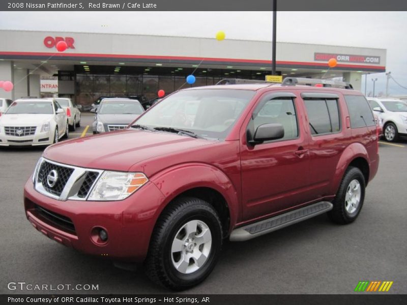 Red Brawn / Cafe Latte 2008 Nissan Pathfinder S