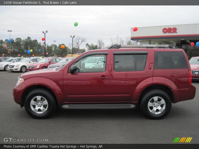 Red Brawn / Cafe Latte 2008 Nissan Pathfinder S