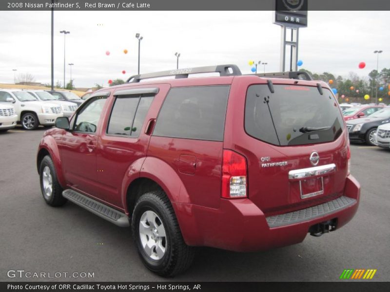Red Brawn / Cafe Latte 2008 Nissan Pathfinder S