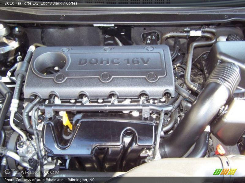Ebony Black / Coffee 2010 Kia Forte EX