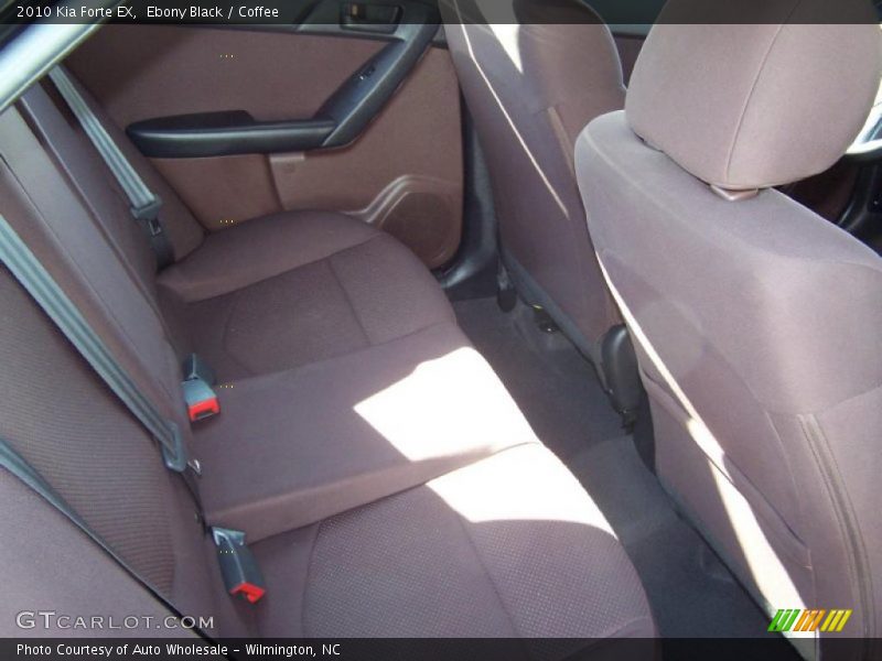 Ebony Black / Coffee 2010 Kia Forte EX