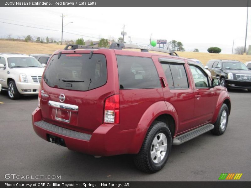 Red Brawn / Cafe Latte 2008 Nissan Pathfinder S