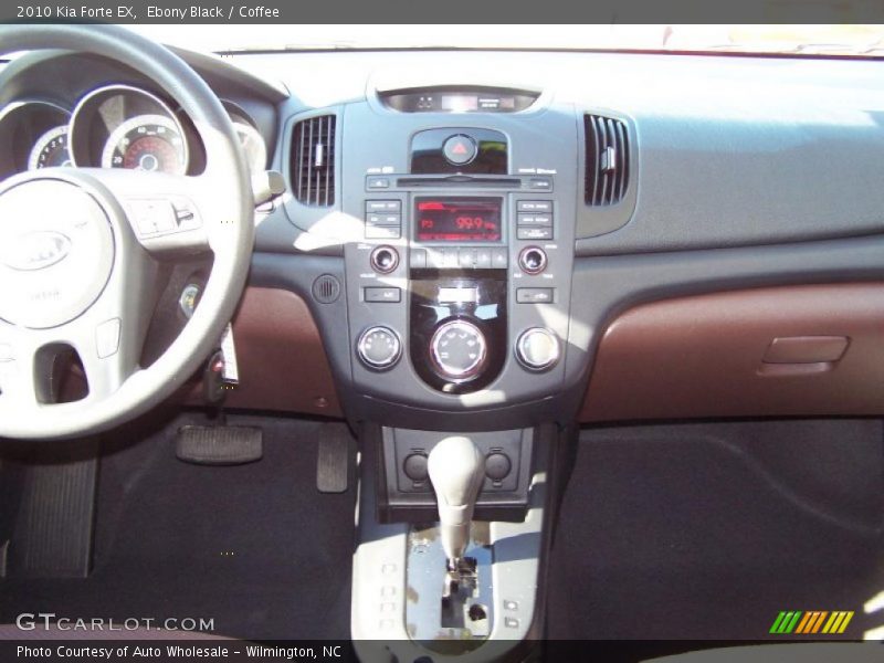 Ebony Black / Coffee 2010 Kia Forte EX