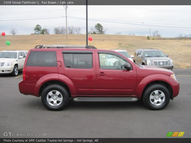 Red Brawn / Cafe Latte 2008 Nissan Pathfinder S