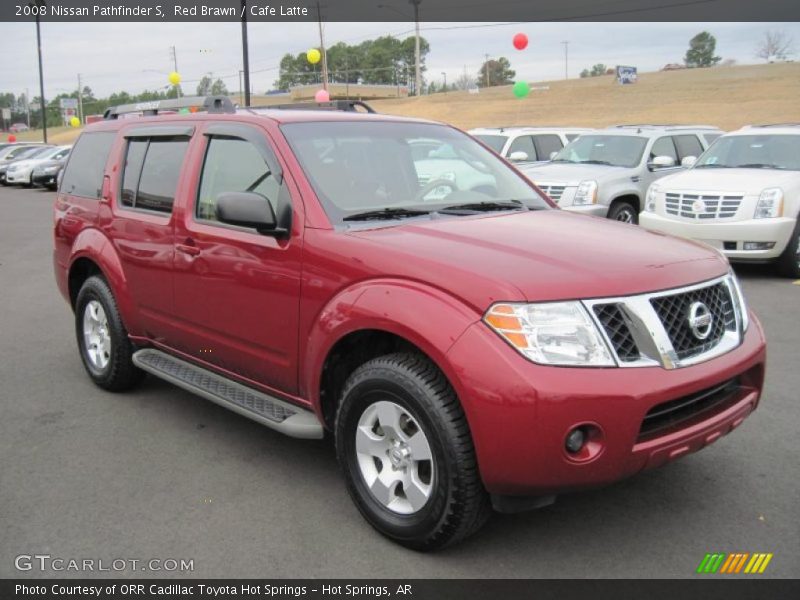 Red Brawn / Cafe Latte 2008 Nissan Pathfinder S