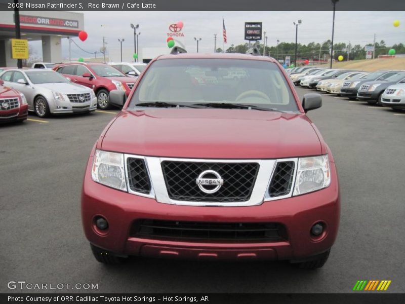 Red Brawn / Cafe Latte 2008 Nissan Pathfinder S