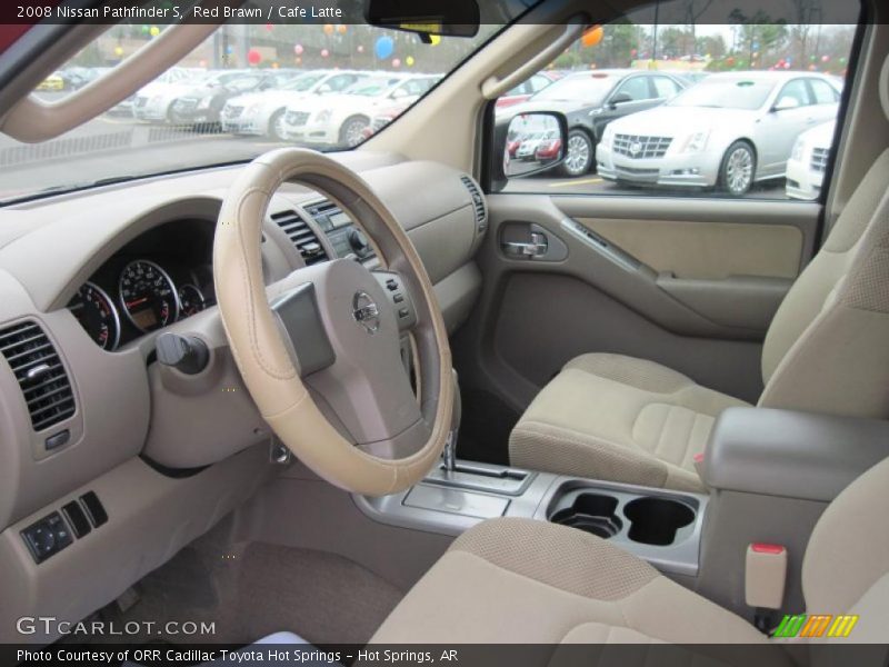 Red Brawn / Cafe Latte 2008 Nissan Pathfinder S