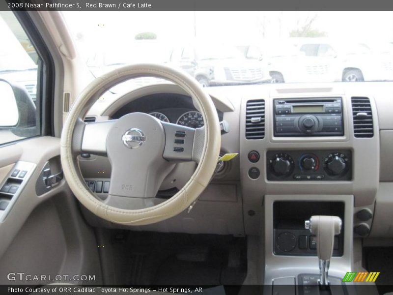 Red Brawn / Cafe Latte 2008 Nissan Pathfinder S