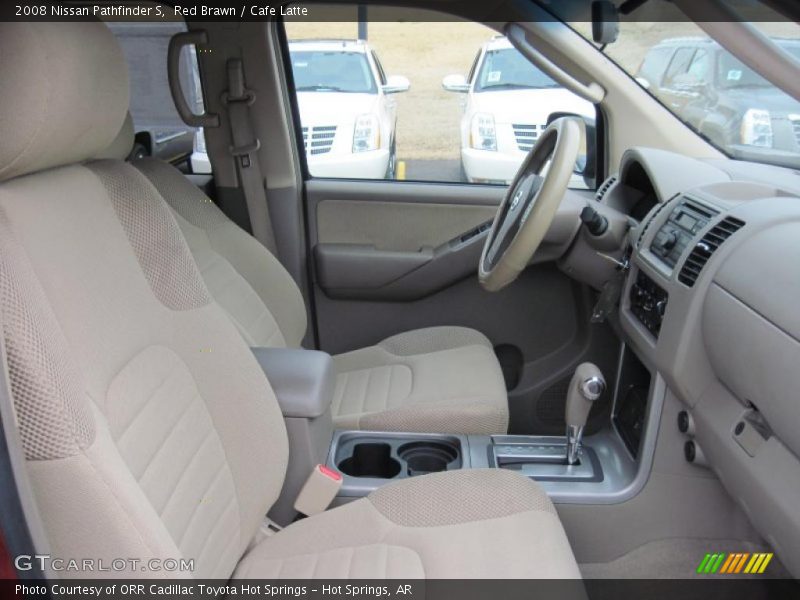 Red Brawn / Cafe Latte 2008 Nissan Pathfinder S