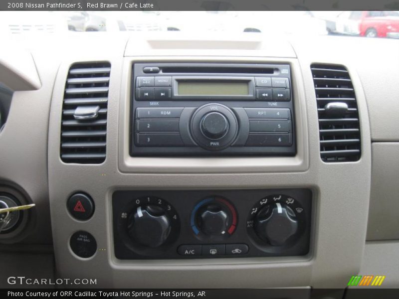 Red Brawn / Cafe Latte 2008 Nissan Pathfinder S