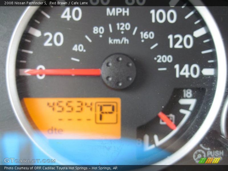 Red Brawn / Cafe Latte 2008 Nissan Pathfinder S