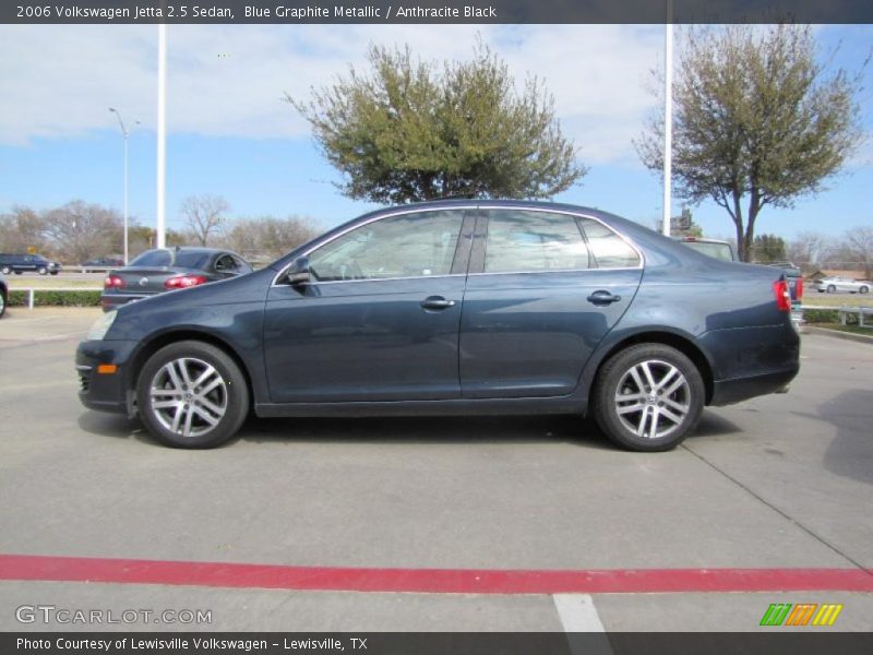 Blue Graphite Metallic / Anthracite Black 2006 Volkswagen Jetta 2.5 Sedan