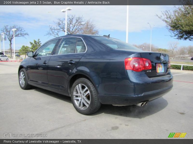 Blue Graphite Metallic / Anthracite Black 2006 Volkswagen Jetta 2.5 Sedan