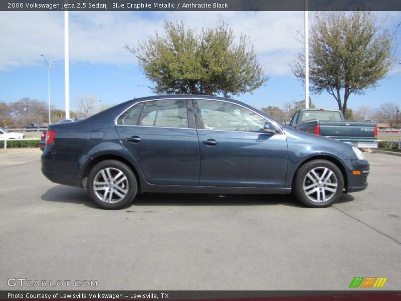Blue Graphite Metallic / Anthracite Black 2006 Volkswagen Jetta 2.5 Sedan