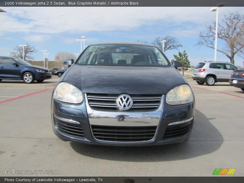 Blue Graphite Metallic / Anthracite Black 2006 Volkswagen Jetta 2.5 Sedan