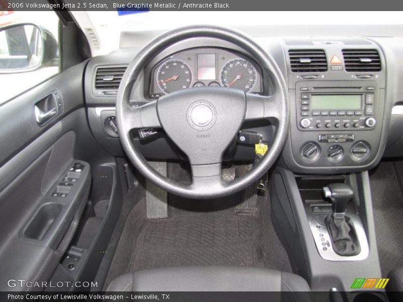Blue Graphite Metallic / Anthracite Black 2006 Volkswagen Jetta 2.5 Sedan