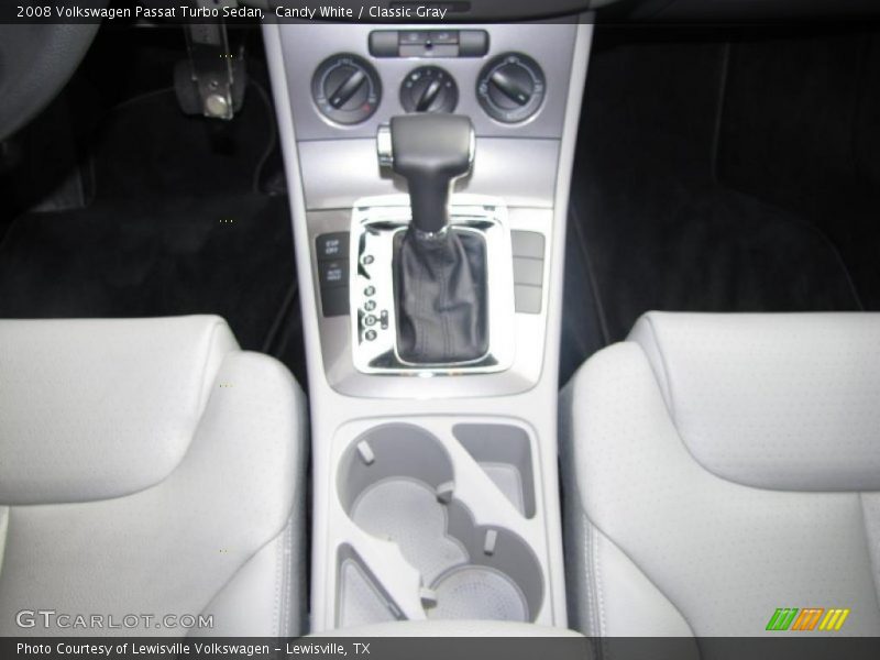 Candy White / Classic Gray 2008 Volkswagen Passat Turbo Sedan