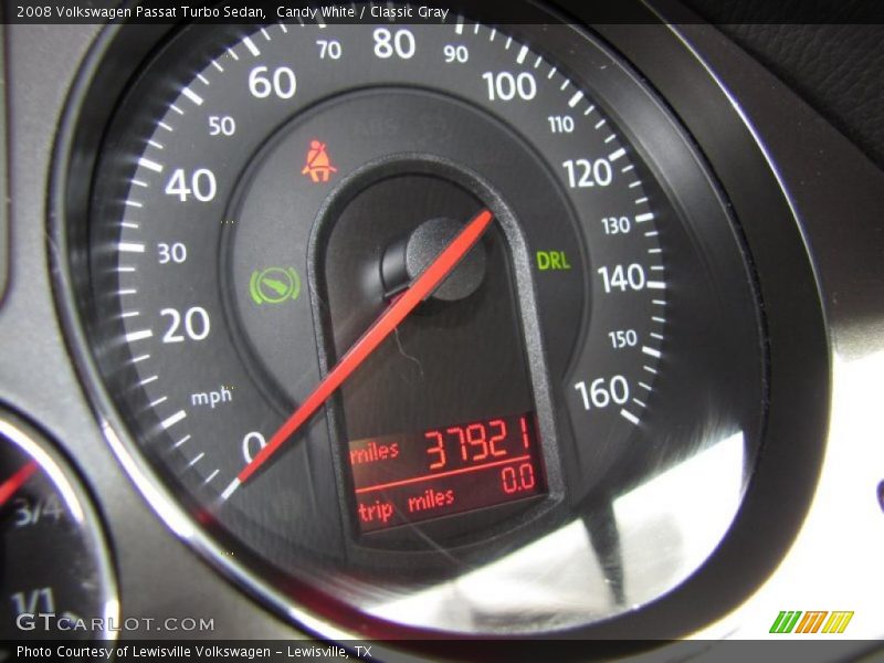 Candy White / Classic Gray 2008 Volkswagen Passat Turbo Sedan