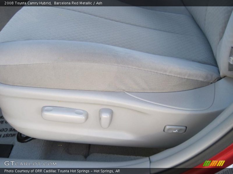 Barcelona Red Metallic / Ash 2008 Toyota Camry Hybrid