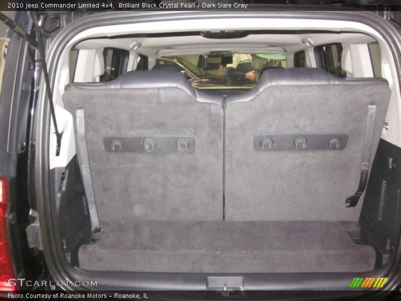 Brilliant Black Crystal Pearl / Dark Slate Gray 2010 Jeep Commander Limited 4x4