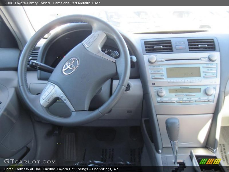 Barcelona Red Metallic / Ash 2008 Toyota Camry Hybrid