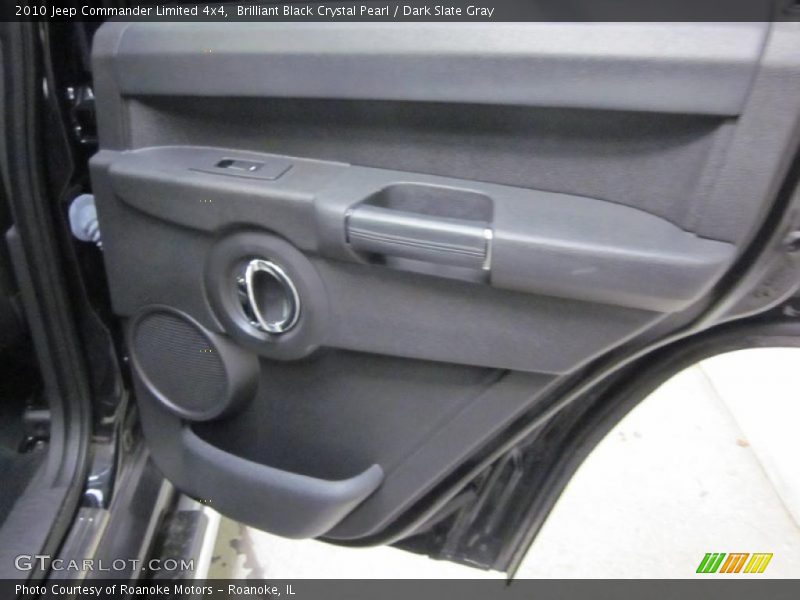 Brilliant Black Crystal Pearl / Dark Slate Gray 2010 Jeep Commander Limited 4x4