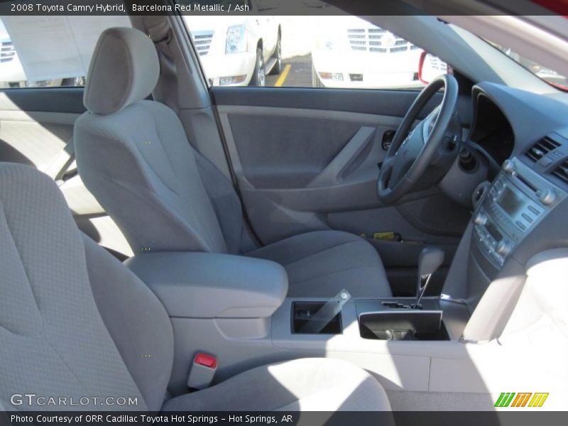 Barcelona Red Metallic / Ash 2008 Toyota Camry Hybrid
