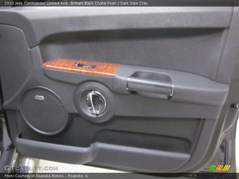 Brilliant Black Crystal Pearl / Dark Slate Gray 2010 Jeep Commander Limited 4x4
