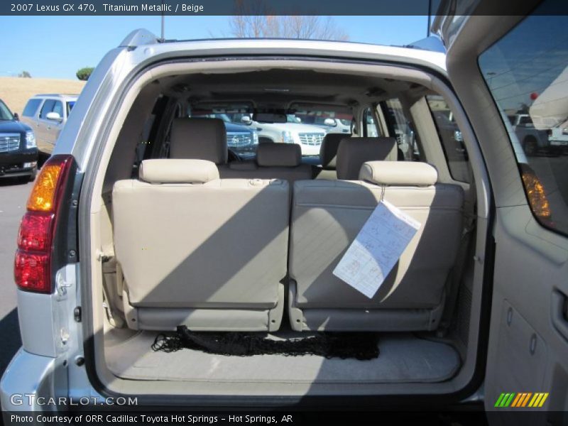 Titanium Metallic / Beige 2007 Lexus GX 470